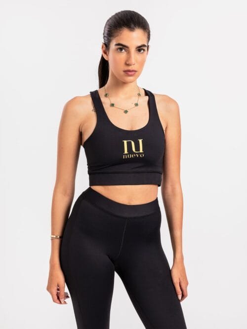 Dri-FIT Padded Sports Bra – Black